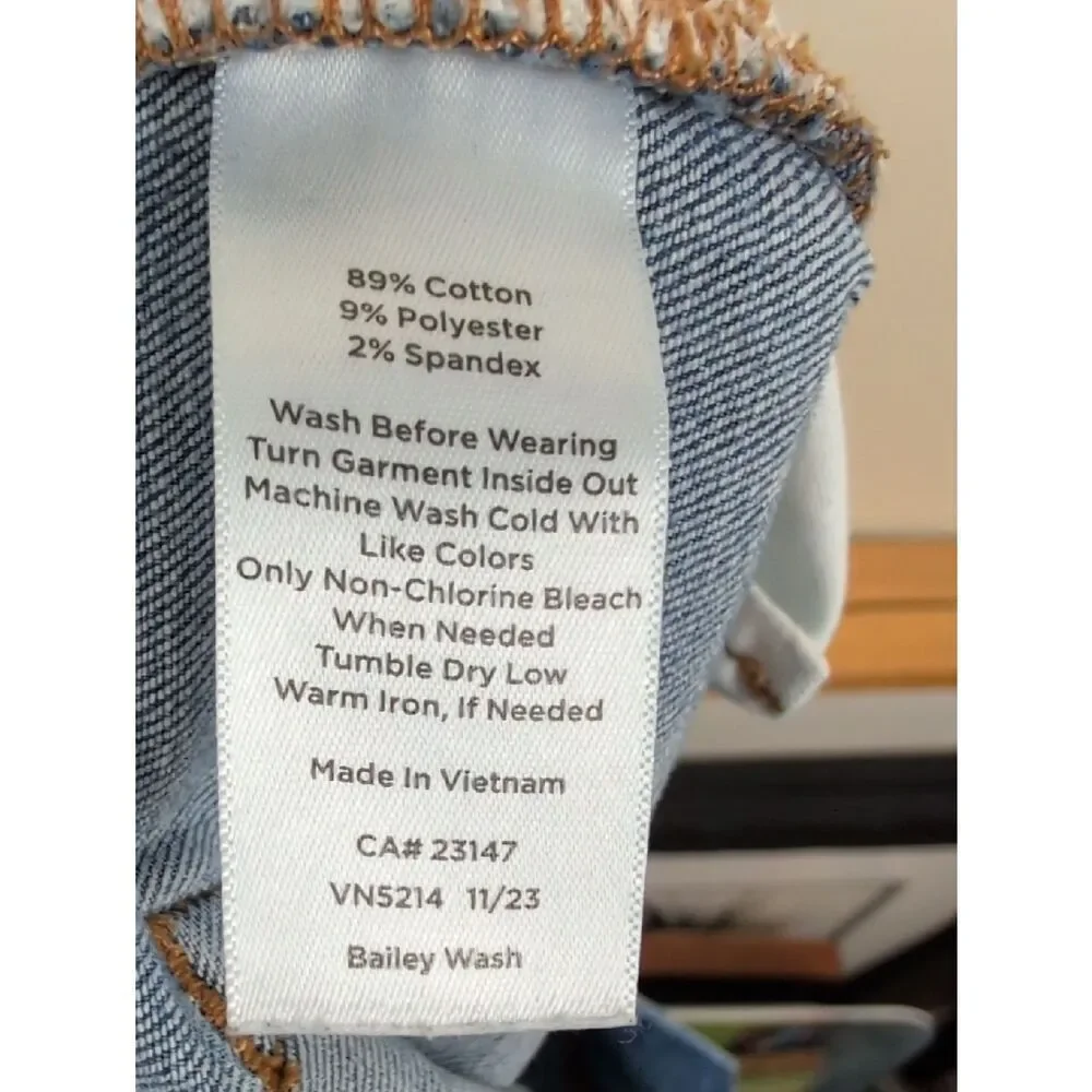 Talbots Relaxed Girlfriend Denim Short 5